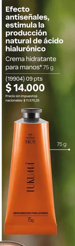 Efecto - Crema hidratante para manos (19904)
