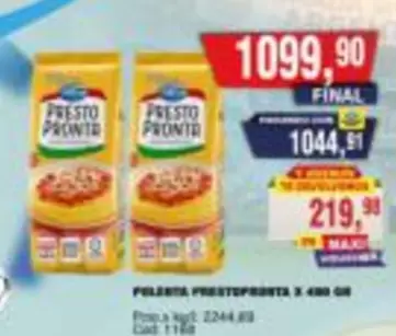 Presto Pronta - POLENTA PRESTOPRONTA X 450 GR