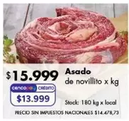X$ - Asado de novillito