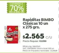 Bimbo - Rapiditas Clásicas