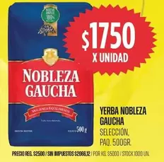 Nobleza Gaucha - Yerba Gaucha