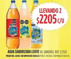 Levité - AGUA SABORIZADA
