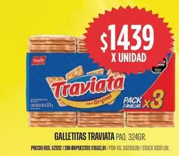 Traviata - Galletitas