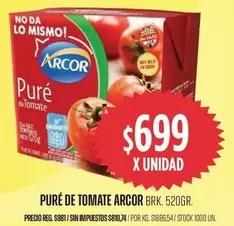 Arcor - Puré de Tomate
