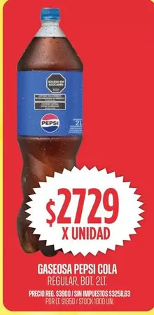 Pepsi - GASEOSA COLA REGULAR