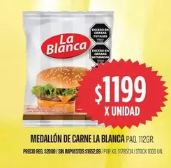 La Blanca - Medallón de Carne