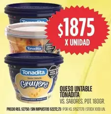 Tonadita - Queso Untable