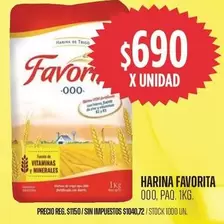 Favorita - Harina