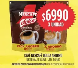 Nescafé - CAFÉ DOLCA ORIGINAL