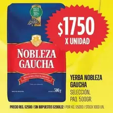 Nobleza Gaucha - Yerba Mate