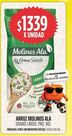 Molinos Ala - ARROZ GRANO LARGO