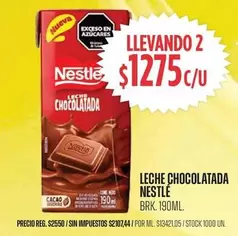 Nestlé - LECHE CHOCOLATADA