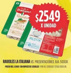 La Italiana - Ravioles
