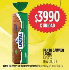 Lactal - Pan de Salvado