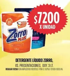 Zorro - DETERGENTE LÍQUIDO