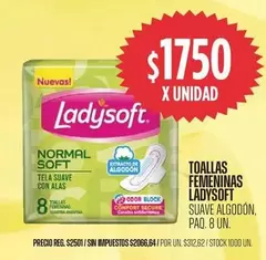 Ladysoft - TOALLAS FEMENINAS