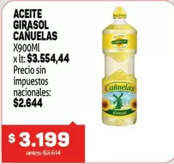 cañuelas - ACEITE GIRASOL
