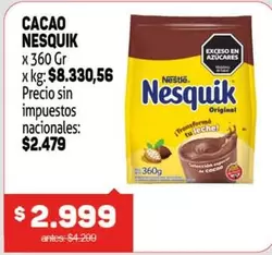 Nesquik - Cacao