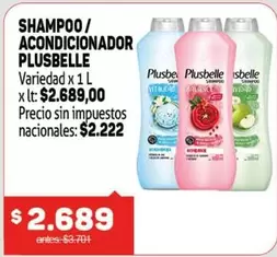Plusbelle - SHAMPOO / ACONDICIONADOR