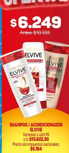 Elvive - Shampoo / Acondicionador