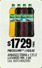 Terma - AMARGOS TERMA x 1.35 LT