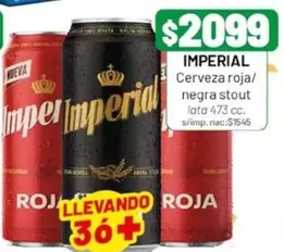 Imperial - Cerveza roja/negra stout