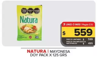 Natura - MAYONESA