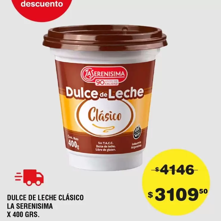 X$ - Dulce de Leche Clásico