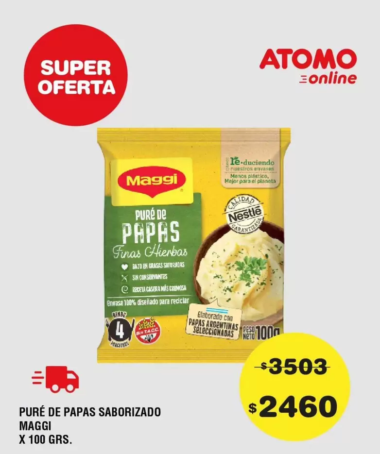 Maggi - Pure de Papas saborizado