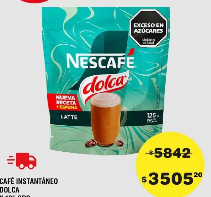 Nescafé - CAFÉ INSTANTÁNEO LATTE