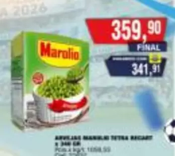 Marolio - ARVEJAS MAROLIO TETRA REGART