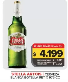 Stella Artois - Cerveza Blanca