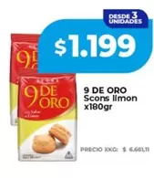 9 de oro - Scons limon