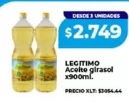 Legítimo - Aceite girasol