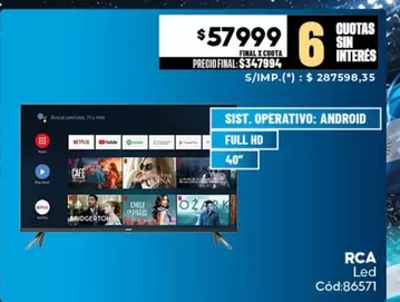 RCA - Led TV
