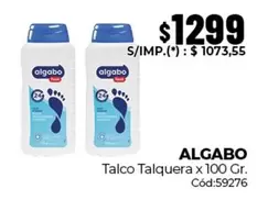 Algabo - Talco Talquera