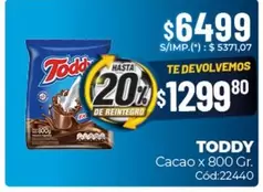 Toddy - Cacao