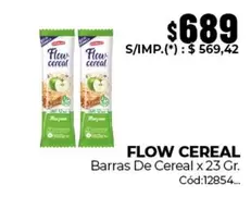 Flow - Cereal Barras De