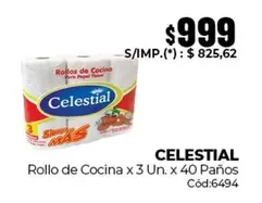 Celestial - Rollo de Cocina