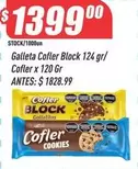 Cofler - Galleta Block / Galletitas Cookies