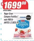 Gran Compra - Yogur  Frutilla vain