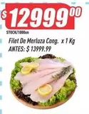 X$ - Filet De Merluza Cong.