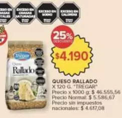 Tregar - Queso Rallado