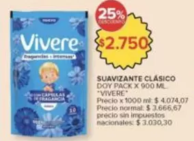 Vivere - SUAVIZANTE CLÁSICO