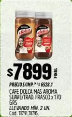 Nescafé - Cafe Dolca Mas Aroma Suave/Trad.