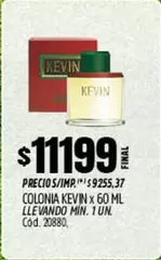 Kevin - Colonia x 60 ml