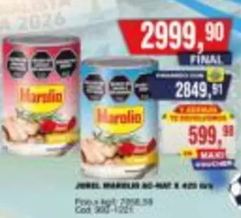 Marolio - JUROL MARELIO AO-NAT X 425 G/S