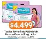 Plenitud - Toallas femeninas Femme Esencial larga