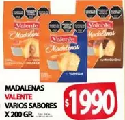 Valente - Madalenas
