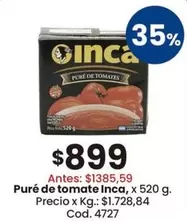Inca - Pur
de tomate